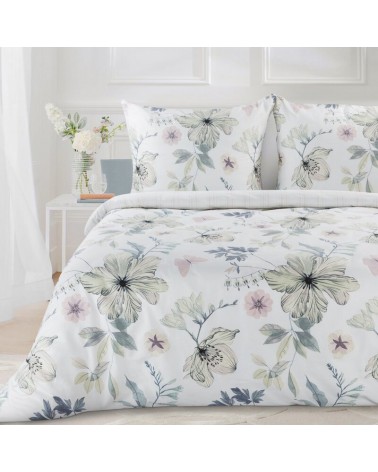 Pościel satyna bawełniana 160x200 + 2x70x80 Spring 37 Eurofirany