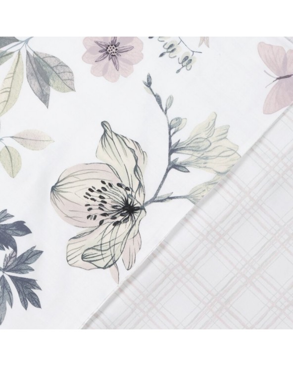 Pościel satyna bawełniana 160x200 + 2x70x80 Spring 37 Eurofirany