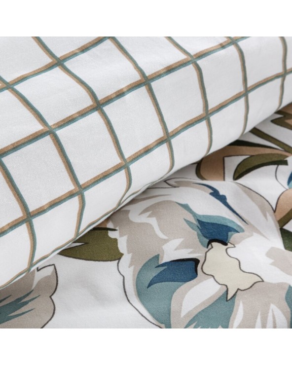 Pościel satyna bawełniana 200x220 + 2x70x80 Spring 40 Eurofirany