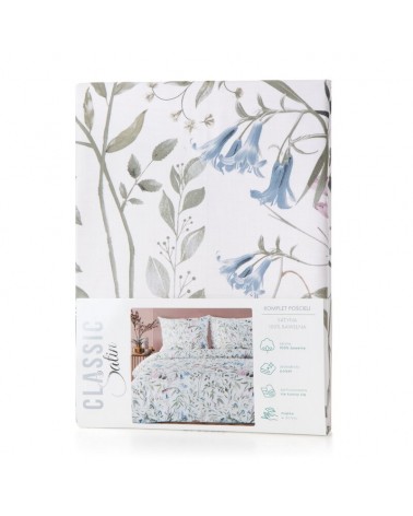 Pościel satyna bawełniana 160x200 + 2x70x80 Spring 51 Eurofirany