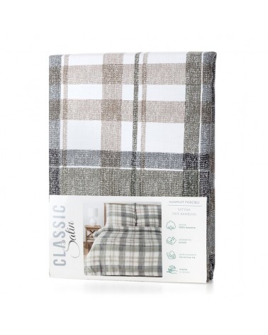 Pościel satyna bawełniana 160x200 + 2x70x80 Spring 58 Eurofirany