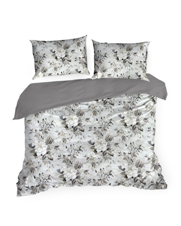 Pościel satyna bawełniana 160x200 + 2x70x80 Spring 62 Eurofirany