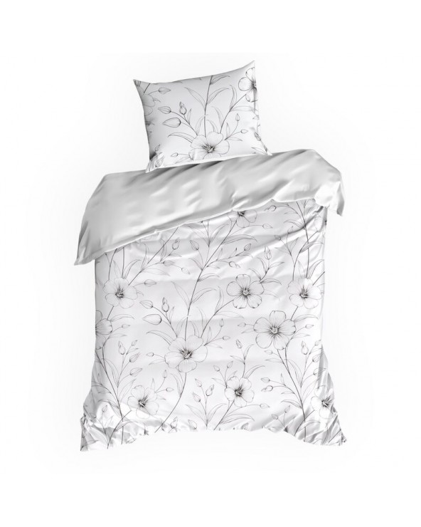 Pościel satyna bawełniana 200x220 + 2x70x80 Spring 64 Eurofirany