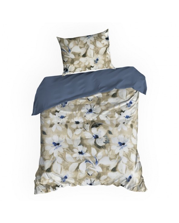 Pościel satyna bawełniana 140x200 + 1x70x80 Spring 66 Eurofirany