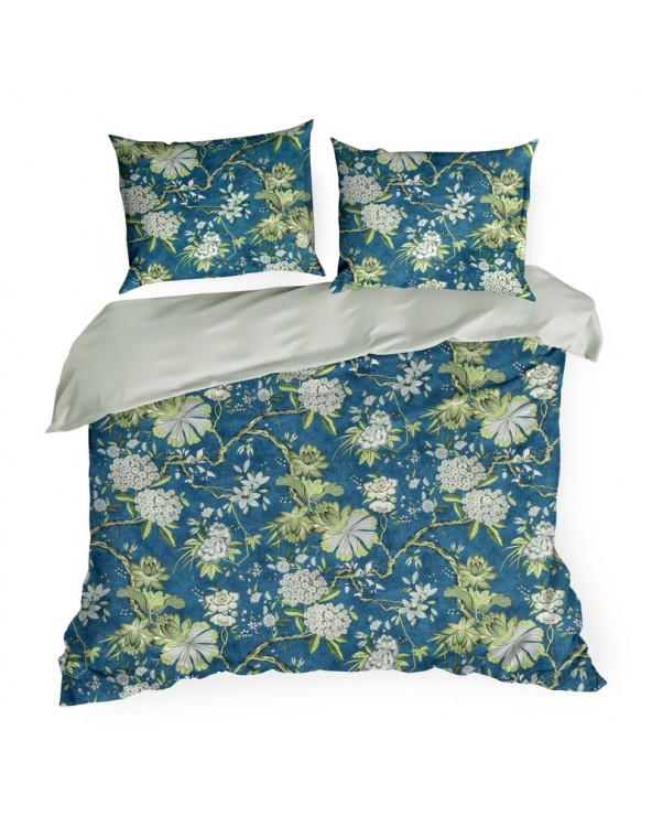 Pościel satyna bawełniana 140x200 + 1x70x80 Spring 68 Eurofirany