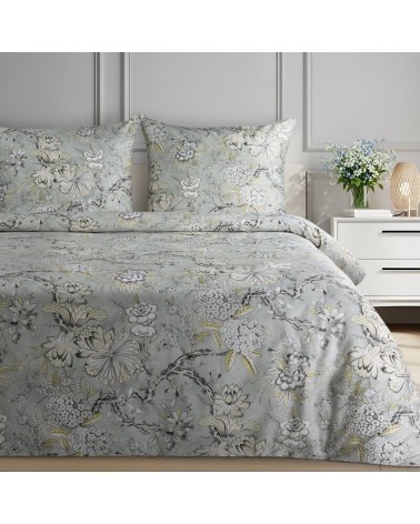 Pościel satyna bawełniana 200x220 + 2x70x80 Spring 72 Eurofirany