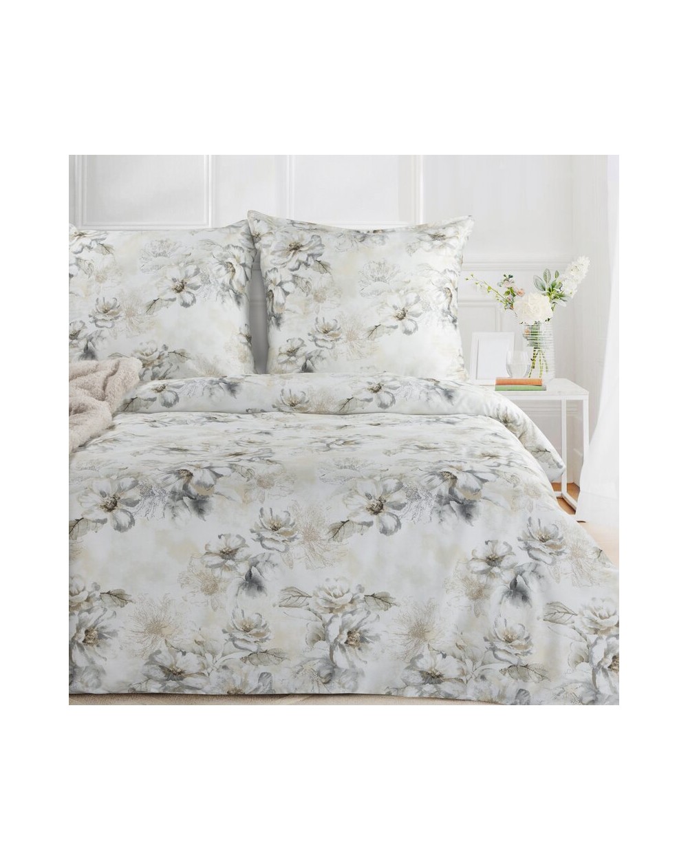 Pościel satyna bawełniana 160x200 + 2x70x80 Spring 73 Eurofirany