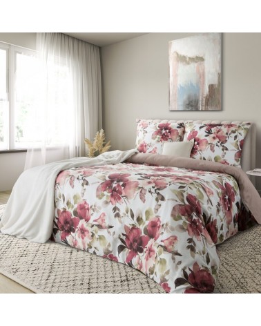 Pościel satyna bawełniana 140x200 + 1x70x80 Spring 74 Eurofirany