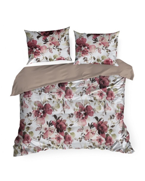 Pościel satyna bawełniana 160x200 + 2x70x80 Spring 74 Eurofirany