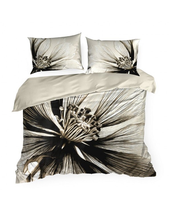 Pościel satyna bawełniana 200x220 + 2x70x80 Spring 78 Eurofirany