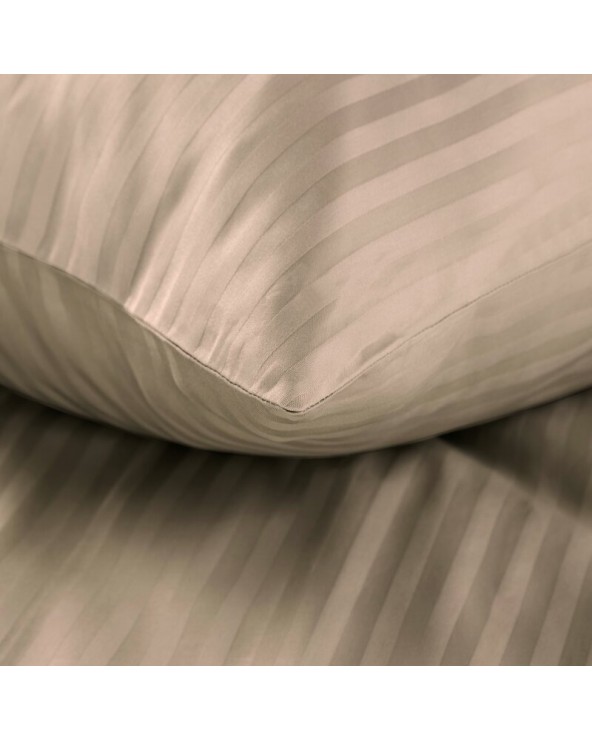 Pościel adamaszek 160x200 + 2x70x80 Vera beżowa Eurofirany