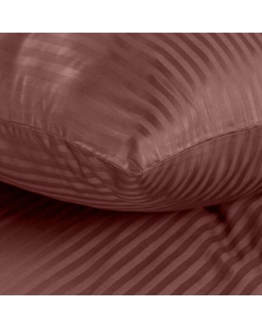 Pościel adamaszek 160x200 + 2x70x80 Vera burgundowa Eurofirany