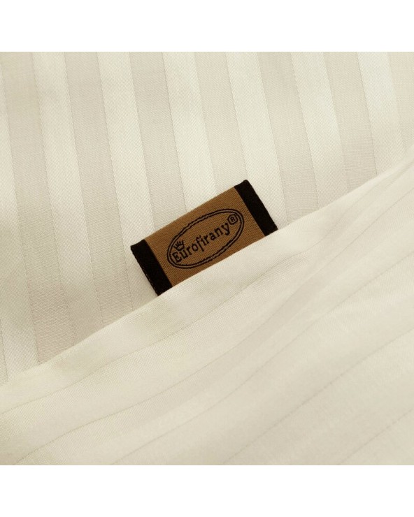 Pościel adamaszek 200x220 + 2x70x80 Vera kremowa Eurofirany