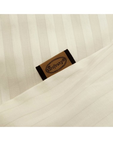 Pościel adamaszek 200x220 + 2x70x80 Vera kremowa Eurofirany