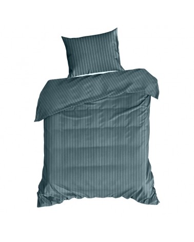 Pościel adamaszek 140x200 + 1x70x80 Vera morska Eurofirany