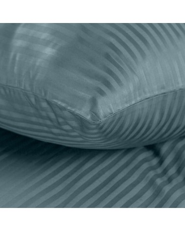 Pościel adamaszek 140x200 + 1x70x80 Vera morska Eurofirany