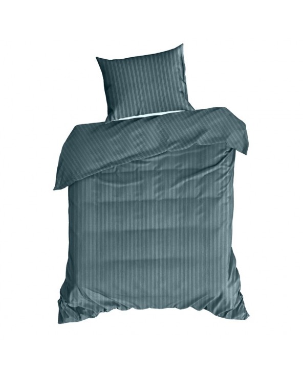 Pościel adamaszek 200x220 + 2x70x80 Vera morska Eurofirany