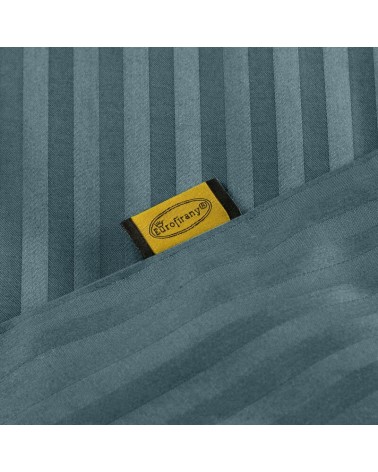 Pościel adamaszek 200x220 + 2x70x80 Vera morska Eurofirany