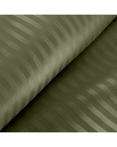 Pościel adamaszek 200x220 + 2x70x80 Vera oliwkowa Eurofirany