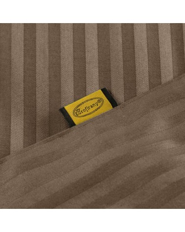 Pościel adamaszek 140x200 + 1x70x80 Vera terracotta Eurofirany