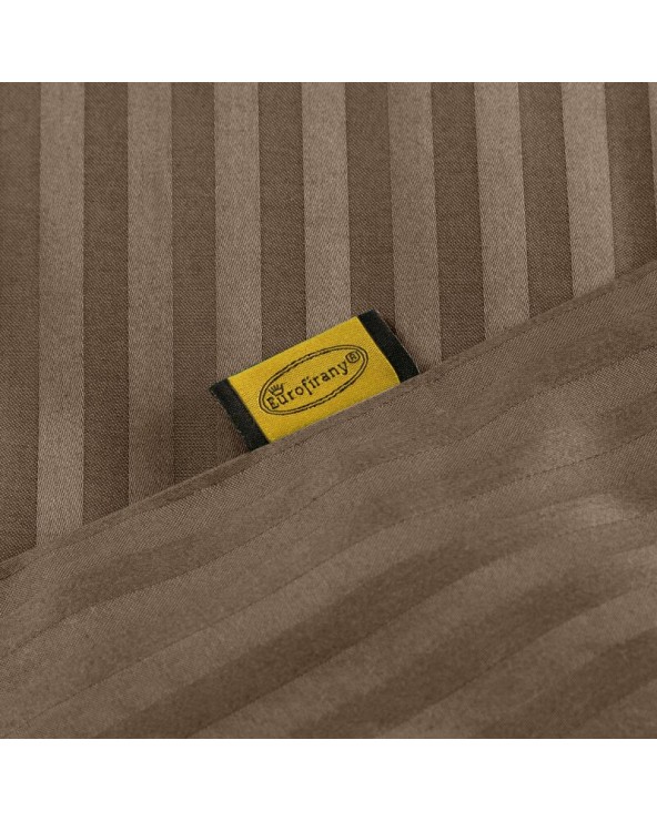 Pościel adamaszek 200x220 + 2x70x80 Vera terracotta Eurofirany