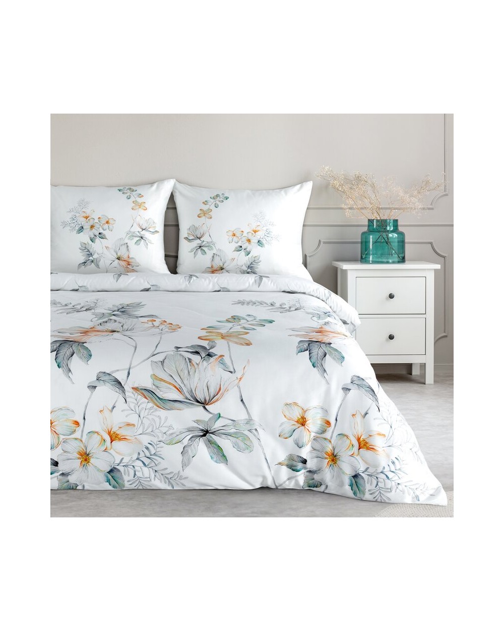 Pościel makosatyna 160x200 + 2x70x80 Amelia Eurofirany