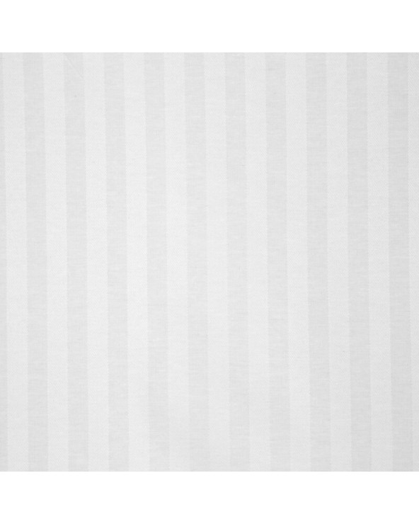 Pościel adamaszek 200x220 + 2x70x80 Pasy biała Eurofirany