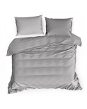 Pościel polycotton 160x200 + 2x70x80 Harmony srebrna Eurofirany