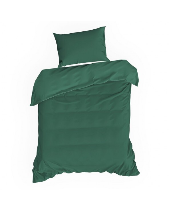 Pościel polycotton 200x220 + 2x70x80 Harmony zielona Eurofirany