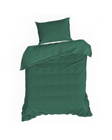 Pościel polycotton 200x220 + 2x70x80 Harmony zielona Eurofirany