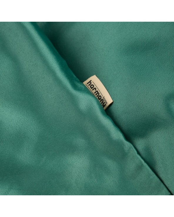 Pościel polycotton 200x220 + 2x70x80 Harmony zielona Eurofirany