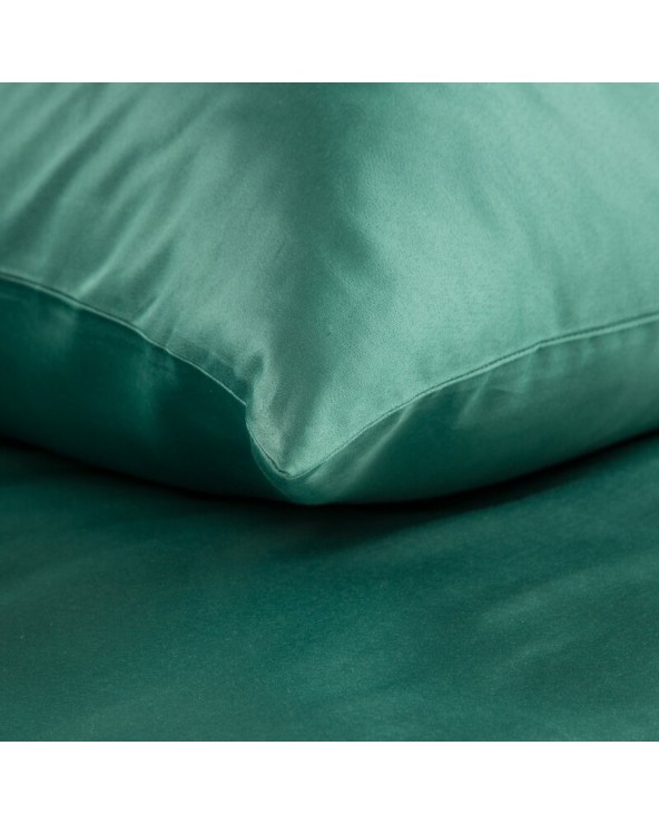 Pościel polycotton 200x220 + 2x70x80 Harmony zielona Eurofirany