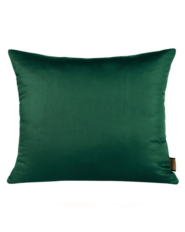 Poszewka satyna bawełniana 50x70 Nova ciemnozielona Eurofirany