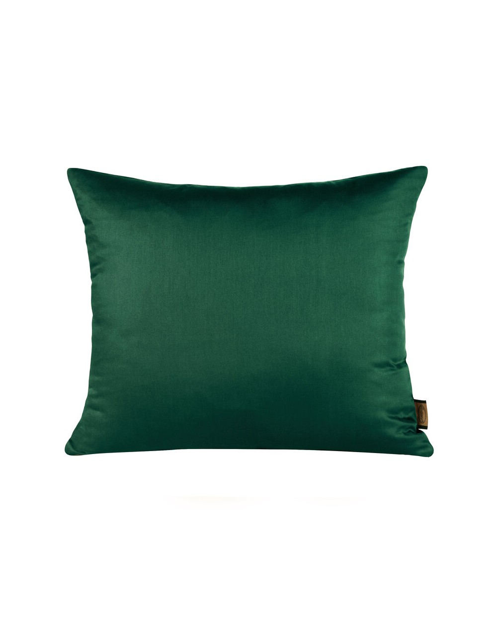 Poszewka satyna bawełniana 50x70 Nova ciemnozielona Eurofirany
