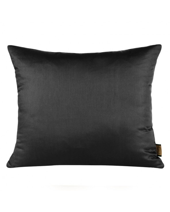 Poszewka satyna bawełniana 50x70 Nova czarna Eurofirany
