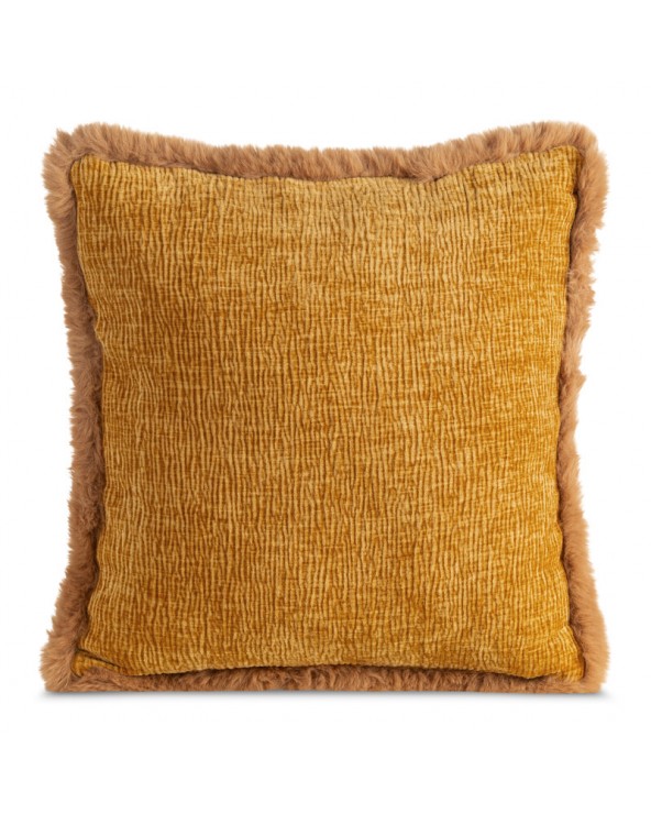 Poszewka szenil 45x45 Blanca miodowa Eurofirany