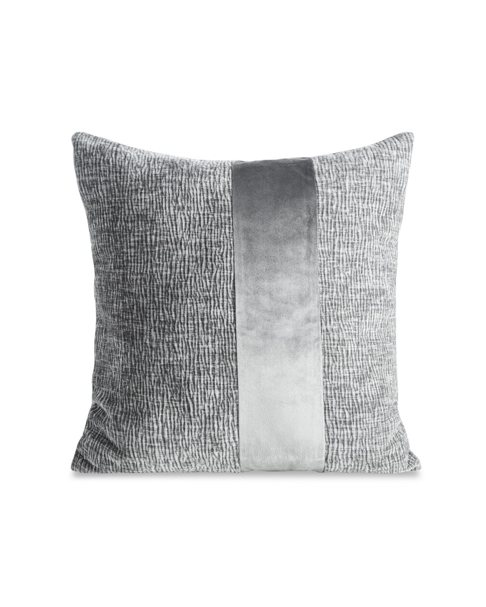 Poszewka szenil 45x45 Carla stalowa Eurofirany