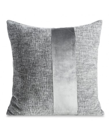 Poszewka szenil 45x45 Carla stalowa Eurofirany