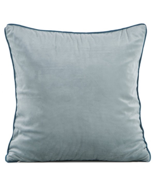 Poszewka velvet 45x45 Gaja 2 szałwiowa Eurofirany