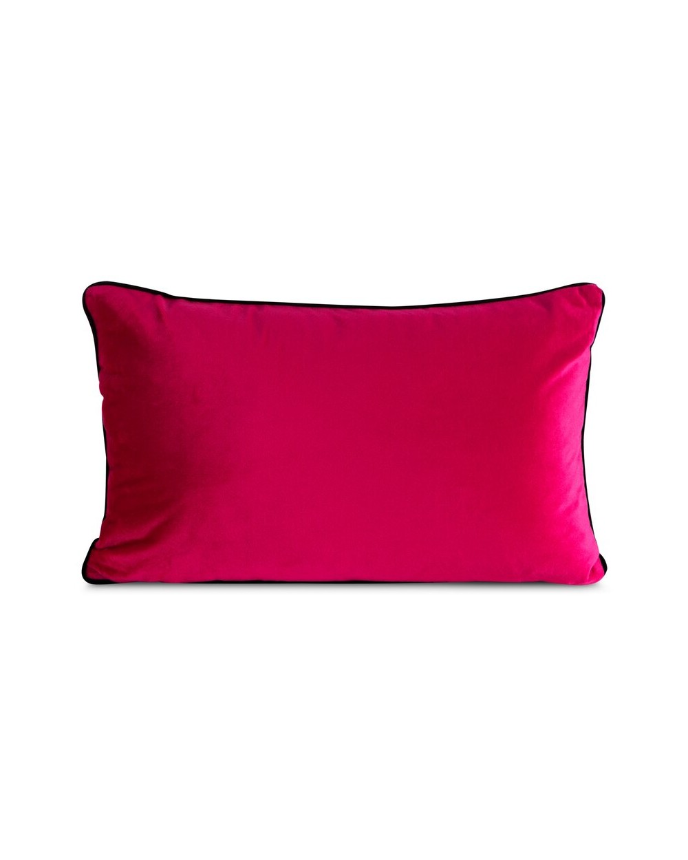 Poduszka dekoracyjna velvet 30x50 Gaja 3 amarantowa Eurofirany