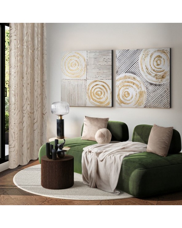 Poduszka dekoracyjna velvet 30x50 Gaja 3 ciemnobrązowa Eurofirany