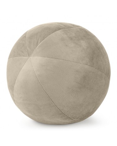 Poduszka velvet kula 24cm Gaja 4 beżowa Eurofirany