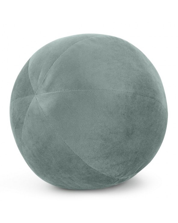 Poduszka velvet kula 24cm Gaja 4 ciemnobeżowa Eurofirany