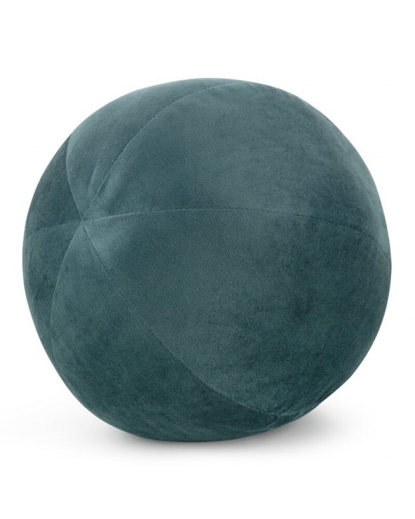 Poduszka velvet kula 24cm Gaja 4 ciemnoniebieska Eurofirany