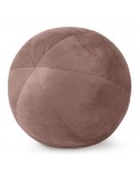 Poduszka velvet kula 24cm Gaja 4 ciemnoróżowa Eurofirany