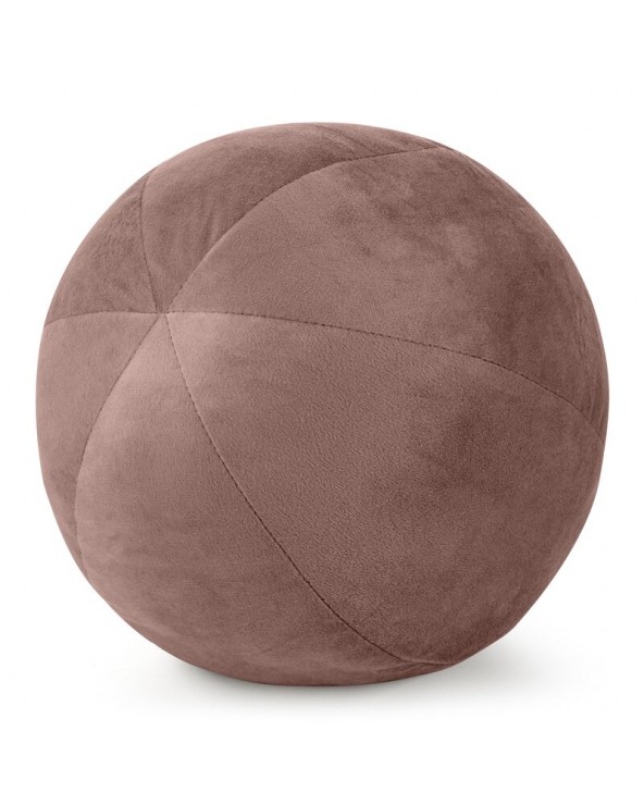 Poduszka velvet kula 24cm Gaja 4 ciemnoróżowa Eurofirany