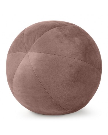 Poduszka velvet kula 24cm Gaja 4 ciemnoróżowa Eurofirany