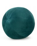Poduszka velvet kula 24cm Gaja 4 ciemnoturkusowa Eurofirany
