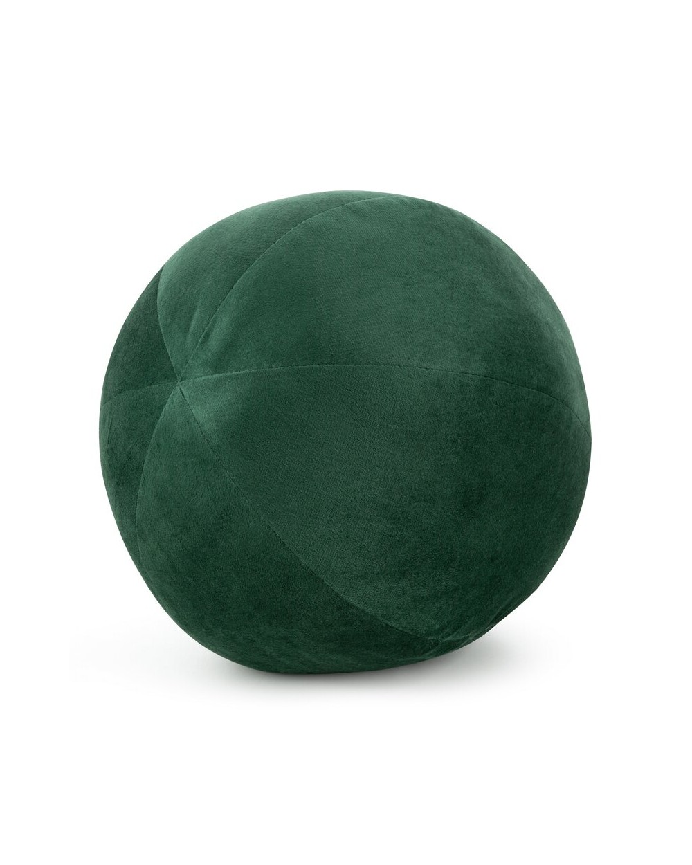 Poduszka velvet kula 24cm Gaja 4 ciemnozielona Eurofirany
