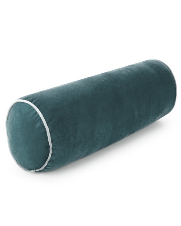 Wałek dekoracyjny 45x15 Gaja 5 ciemnoniebieski Eurofirany